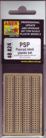 ABR48-A24 1/48 Aber48 A24 PSP (Pierced steel planks) set Aber for diarams
