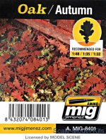 A-MIG-8401 Leaves: Oak - Autumn A-MIG-8401