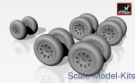 Detailing set: Antonov An-10 Cat / An-12 Cub wheels, Armory, Scale 1:72