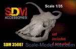 DAN-SDM35007 Accessories for diorama. Cow skull