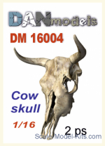 DAN16004 Accessories for diorama. Cow skulls, 2 pcs