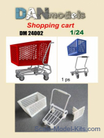 DAN24002 Accessories for diorama. Shopping cart, 1 pcs