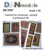 DAN35267 Material for dioramas. Carpets (cardboard) #2