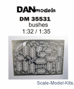 DAN35531 Photoetched: Bushes 1/32, 1/35