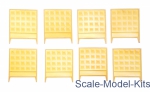 Concrete fence type 1 (8 pcs)