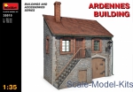 City buildings: Ardennes building, MiniArt, Scale 1:35