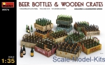 MA35574 Beer bottles and wooden сrates