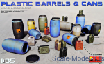 MA35590 Plastic Barrels & Cans