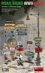 MA35611 Road Signs WWII (ITALY)