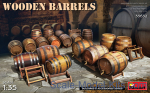 MA35632 Wooden Barrels