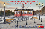 MA35639 Street Accessories With Lamps & Clocks