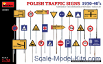 MA35664 Polish Traffic Signs 1930-40’s
