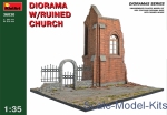 MA36030 Diorama with ruined church