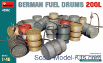 MA49002 German Fuel Drums 200L
